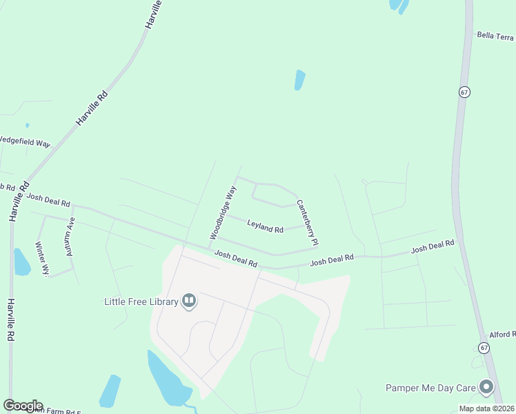 map of restaurants, bars, coffee shops, grocery stores, and more near 413 Driftwood Court in Statesboro