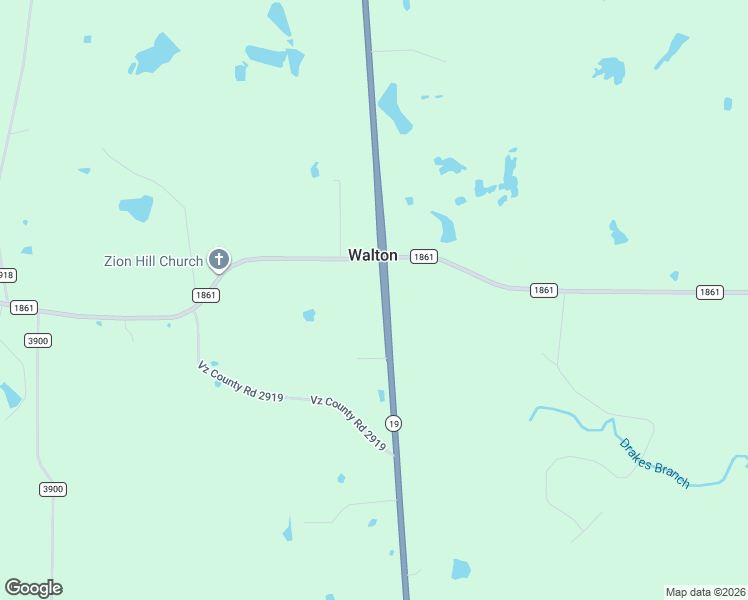 map of restaurants, bars, coffee shops, grocery stores, and more near 29020 Texas 19 in Athens
