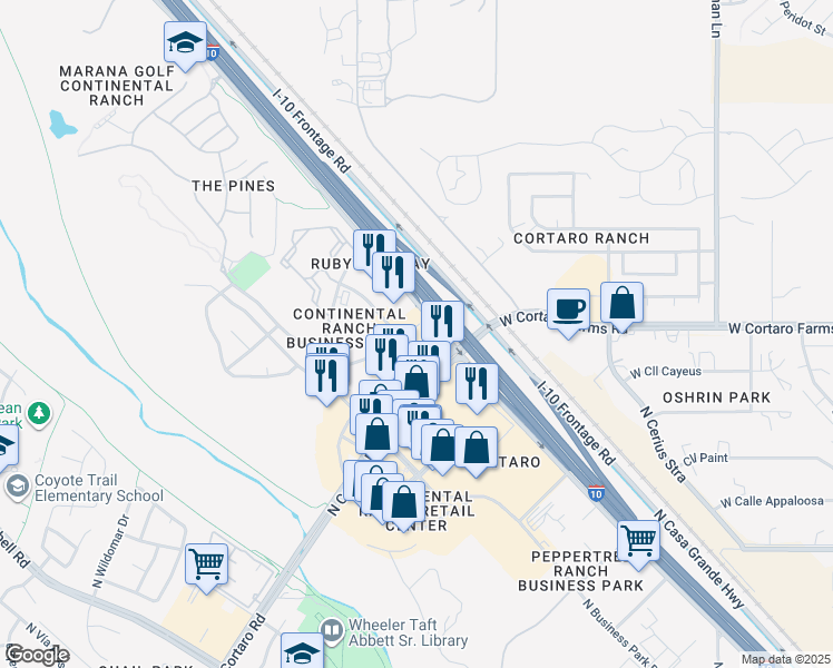 Cracker Barrel Map Usa - Lng= 111.091878 