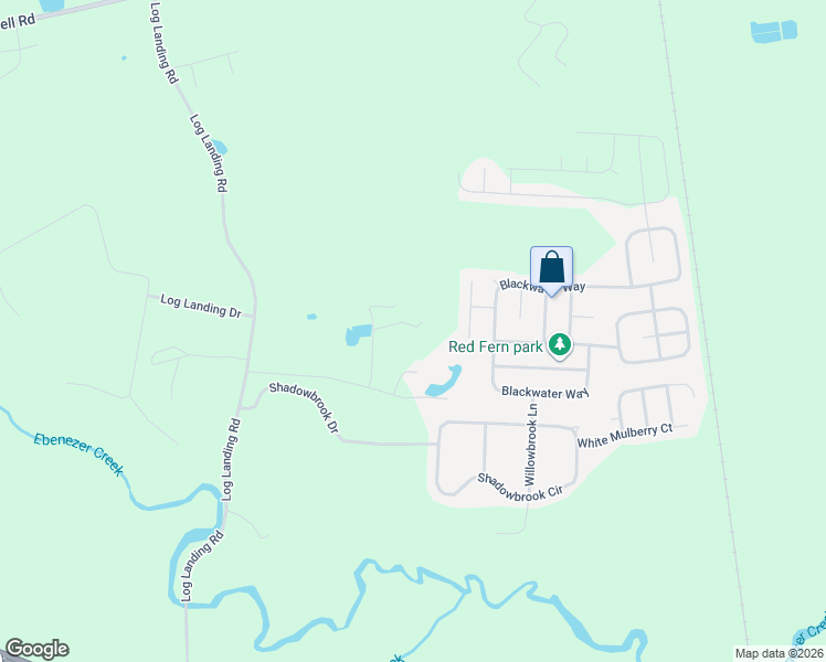 map of restaurants, bars, coffee shops, grocery stores, and more near 560 Log Landing Road in Springfield