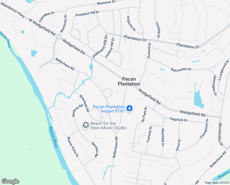 map of restaurants, bars, coffee shops, grocery stores, and more near 6009 Melrose Circle in Granbury