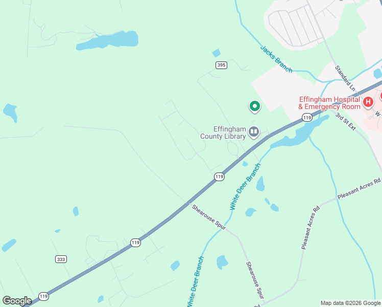 map of restaurants, bars, coffee shops, grocery stores, and more near 108 Lynwood Lane in Springfield