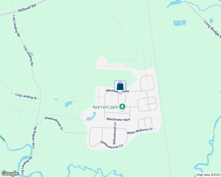 map of restaurants, bars, coffee shops, grocery stores, and more near 163 Blackwater Way in Springfield