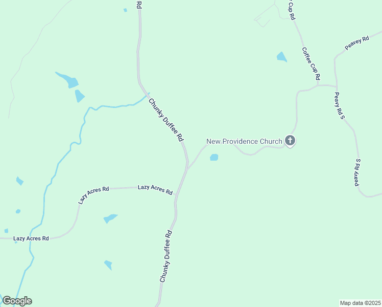 map of restaurants, bars, coffee shops, grocery stores, and more near 2347-2899 Chunky Duffee Road in Chunky