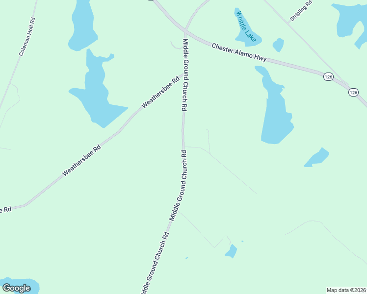 map of restaurants, bars, coffee shops, grocery stores, and more near Middle Ground Church Road in Chester