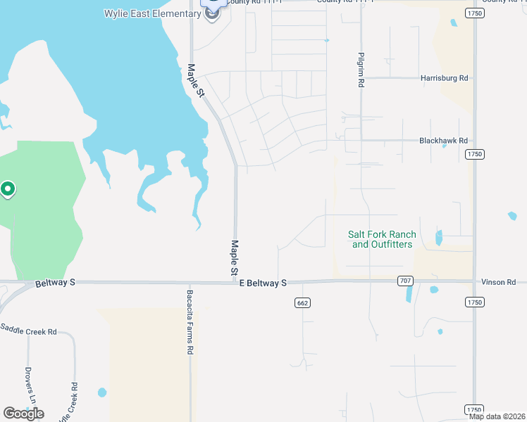map of restaurants, bars, coffee shops, grocery stores, and more near 250 East Beltway South in Abilene