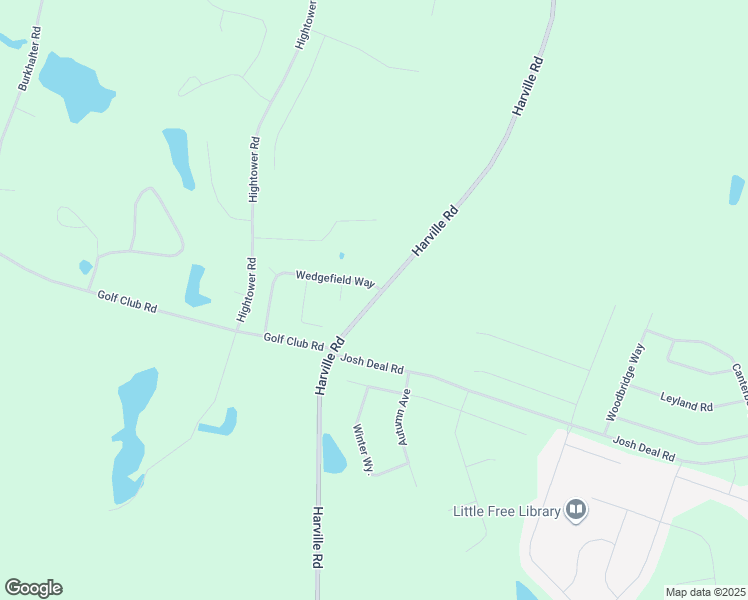 map of restaurants, bars, coffee shops, grocery stores, and more near 5730 Harville Road in Statesboro