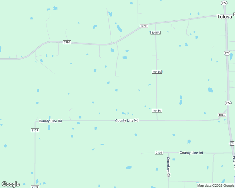 map of restaurants, bars, coffee shops, grocery stores, and more near 6912 County Road 4045 in Kemp