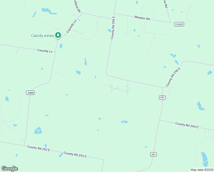 map of restaurants, bars, coffee shops, grocery stores, and more near 7508 County Road 298 in Kilgore