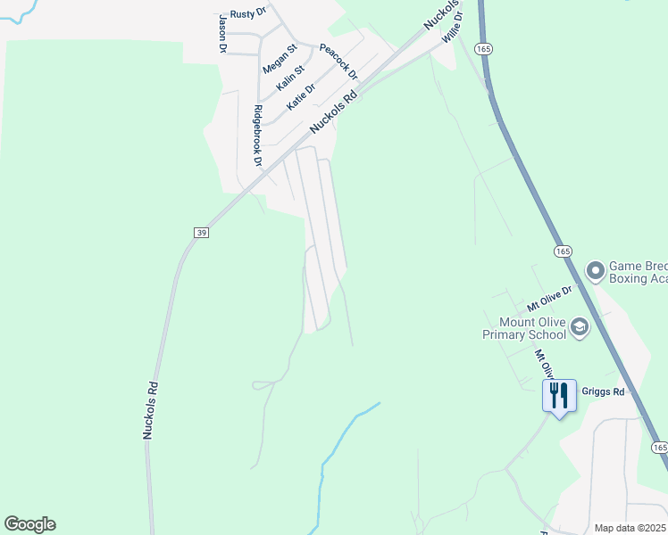 map of restaurants, bars, coffee shops, grocery stores, and more near 201-299 Penny Dr in Phenix City