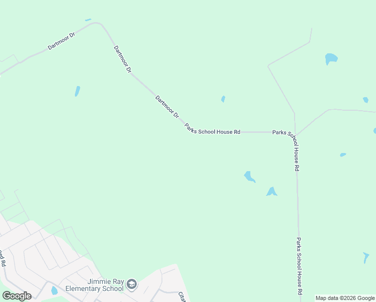 map of restaurants, bars, coffee shops, grocery stores, and more near Parks School House Road in Waxahachie