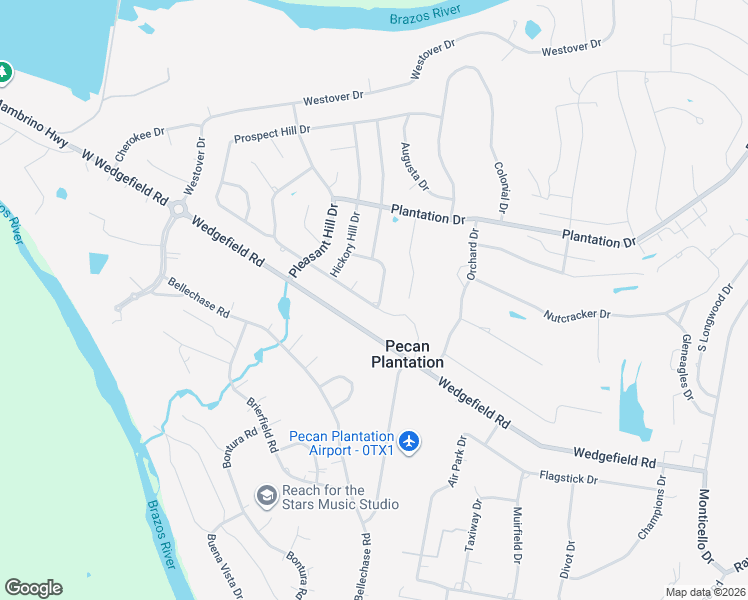 map of restaurants, bars, coffee shops, grocery stores, and more near 9219 Hanging Moss Drive in Granbury