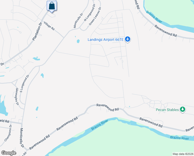 map of restaurants, bars, coffee shops, grocery stores, and more near 7000 West Landings Road in Granbury