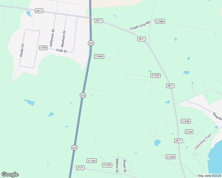 map of restaurants, bars, coffee shops, grocery stores, and more near 15242 Texas 322 in Longview