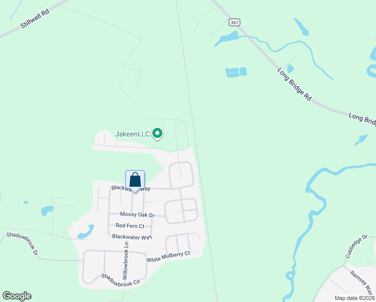 map of restaurants, bars, coffee shops, grocery stores, and more near 194 Blackwater Way in Springfield