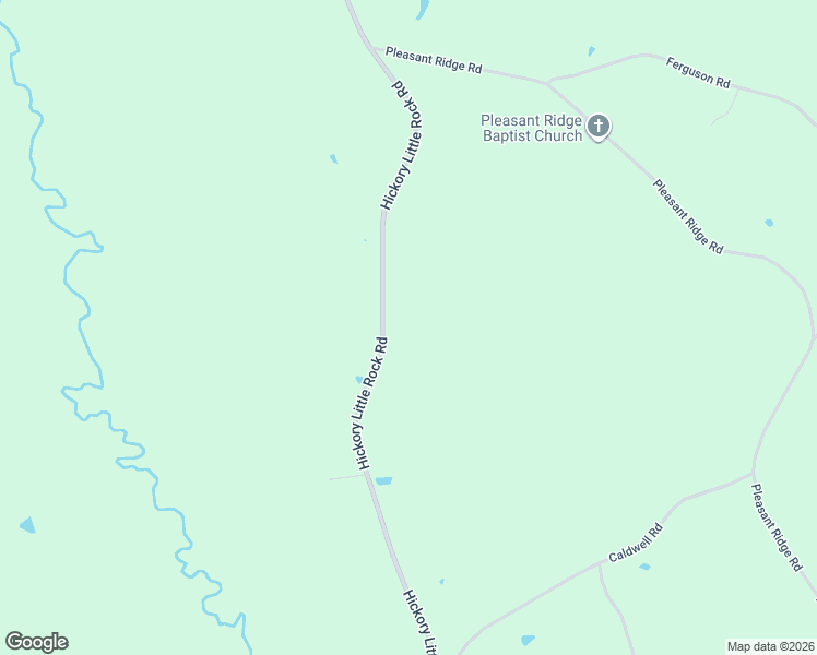 map of restaurants, bars, coffee shops, grocery stores, and more near 2801-3799 Hickory Little Rock Road in Hickory