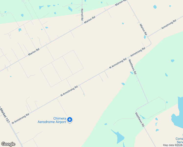 map of restaurants, bars, coffee shops, grocery stores, and more near 619 North Armstrong Road in Venus