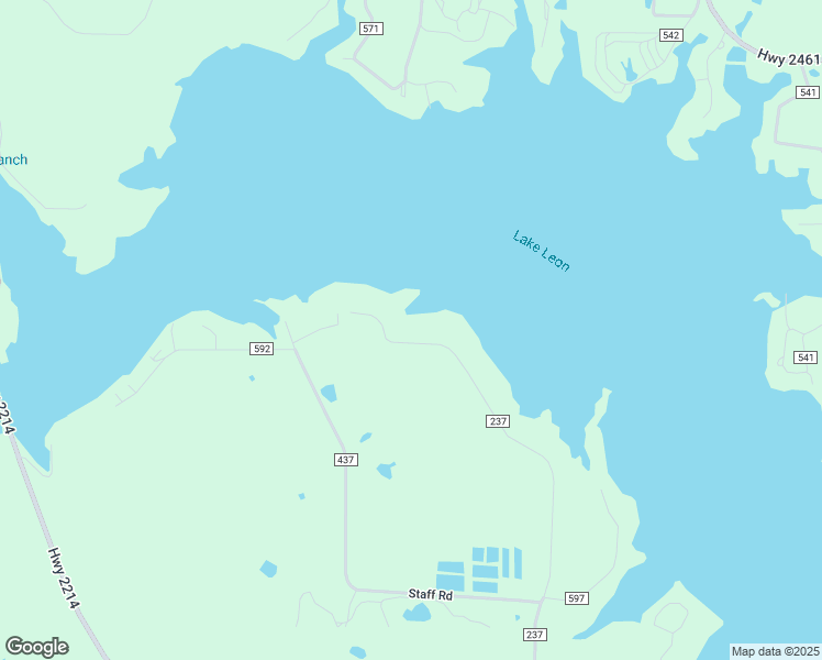 map of restaurants, bars, coffee shops, grocery stores, and more near 841 County Road 237 in Eastland