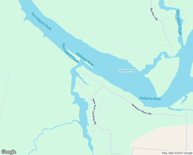 map of restaurants, bars, coffee shops, grocery stores, and more near 1102 Newport River Road in Lowndesboro