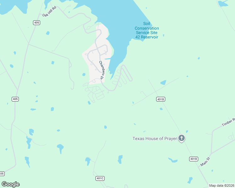 map of restaurants, bars, coffee shops, grocery stores, and more near 66 Live Oak Street in Alvarado