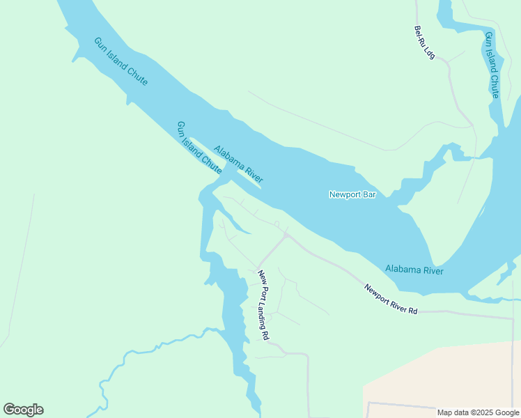 map of restaurants, bars, coffee shops, grocery stores, and more near 1102 Newport River Road in Lowndesboro