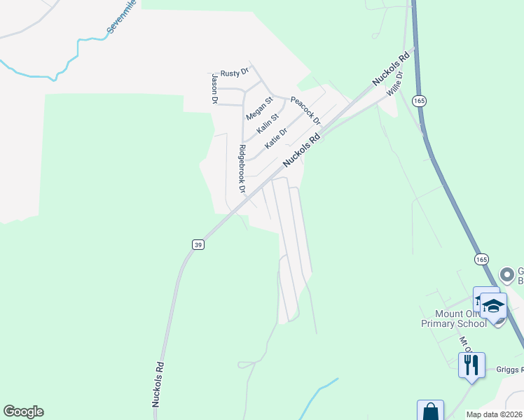 map of restaurants, bars, coffee shops, grocery stores, and more near 73 Nuckols Road in Fort Mitchell