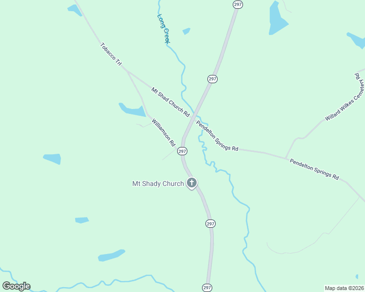 map of restaurants, bars, coffee shops, grocery stores, and more near Georgia 297 in Soperton