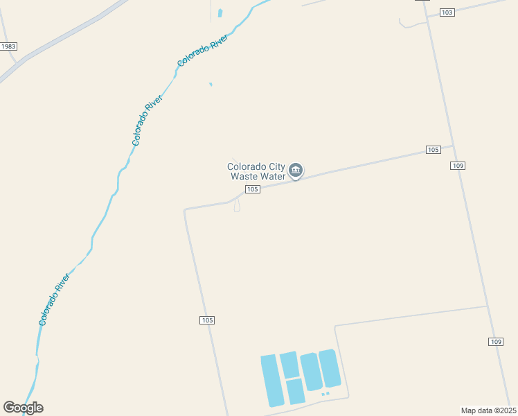 map of restaurants, bars, coffee shops, grocery stores, and more near 549 County Road 105 in Colorado City