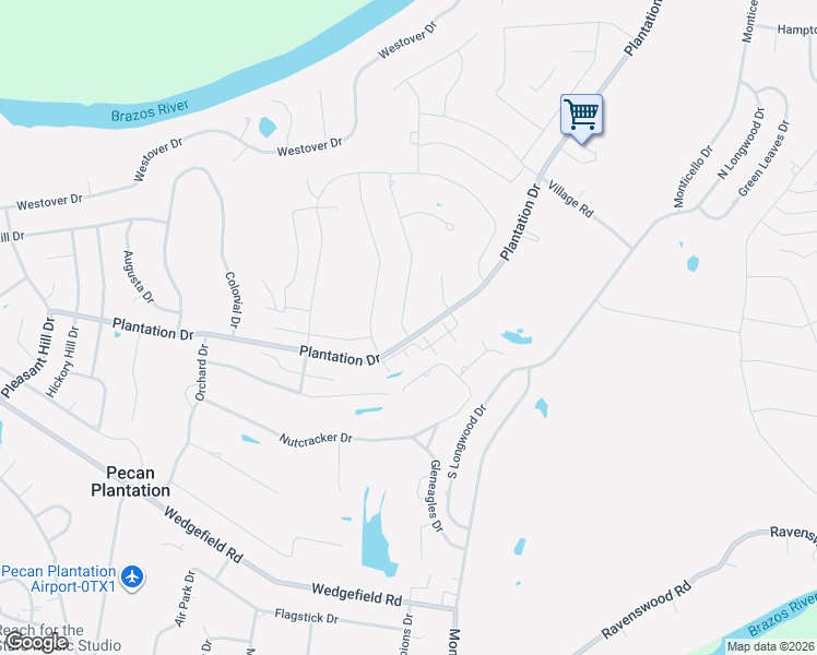 map of restaurants, bars, coffee shops, grocery stores, and more near 6301 Weatherby Road in Granbury