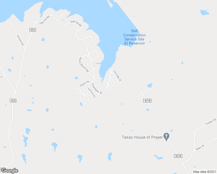 map of restaurants, bars, coffee shops, grocery stores, and more near 122 Pin Oak Street in Alvarado