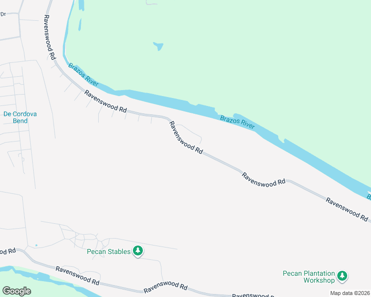 map of restaurants, bars, coffee shops, grocery stores, and more near 8113 Ravenswood Road in Granbury