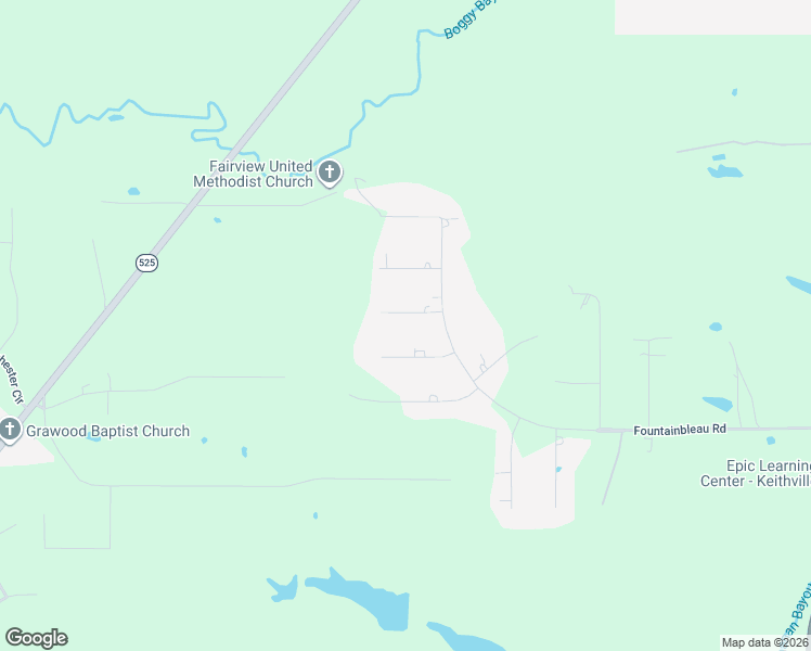 map of restaurants, bars, coffee shops, grocery stores, and more near 5357 La Rochelle Place in Keithville