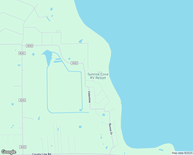 map of restaurants, bars, coffee shops, grocery stores, and more near 8213 Lakeshore Dr in Kemp