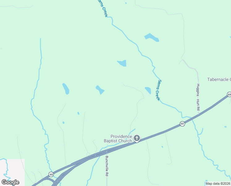 map of restaurants, bars, coffee shops, grocery stores, and more near 189 Huggins Hurt Road in Gallion