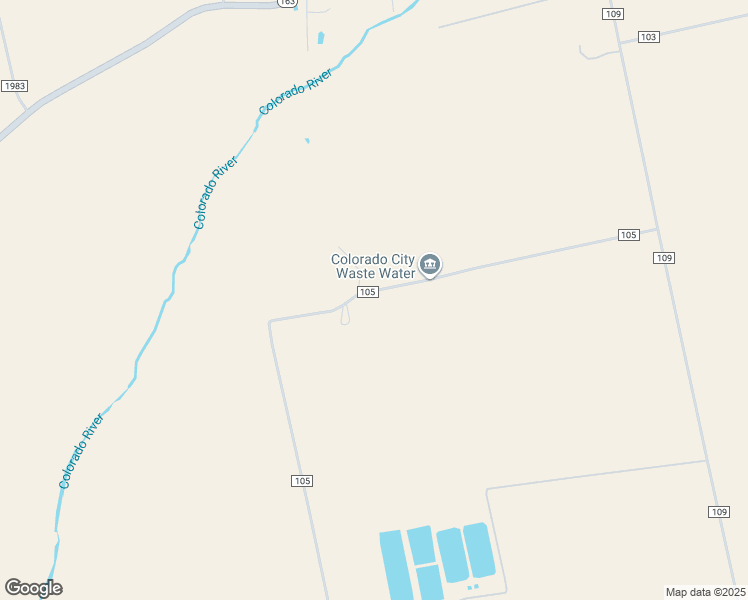 map of restaurants, bars, coffee shops, grocery stores, and more near 549 County Road 105 in Colorado City