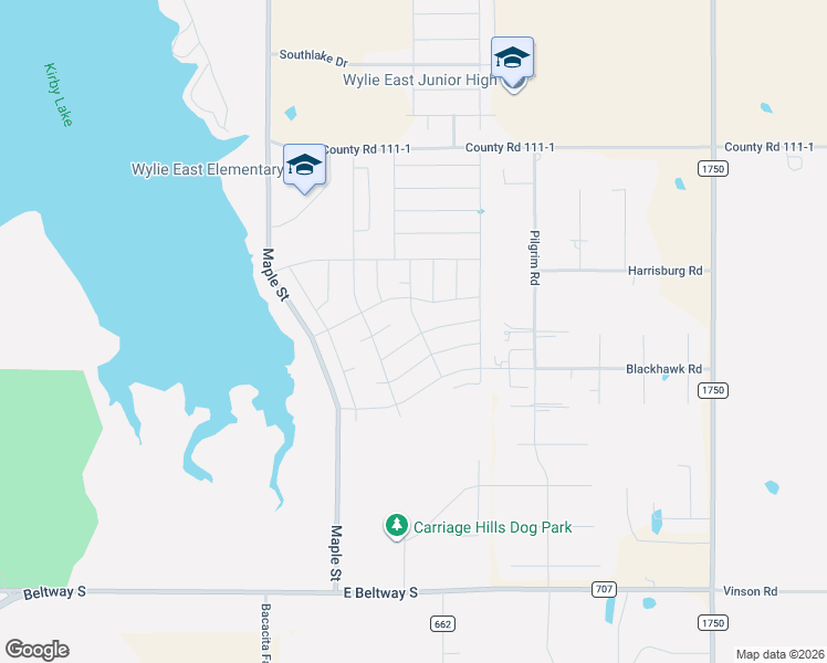 map of restaurants, bars, coffee shops, grocery stores, and more near 7681 Maple Street in Abilene