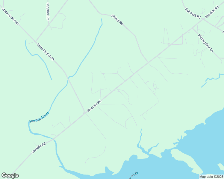 map of restaurants, bars, coffee shops, grocery stores, and more near 53 White Sands Circle in Saint Helena Island