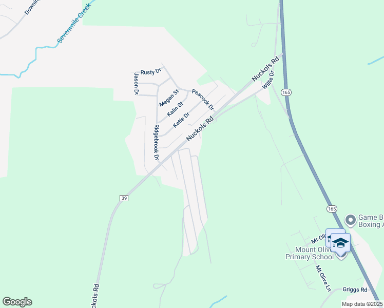 map of restaurants, bars, coffee shops, grocery stores, and more near 201 Logan Drive in Phenix City