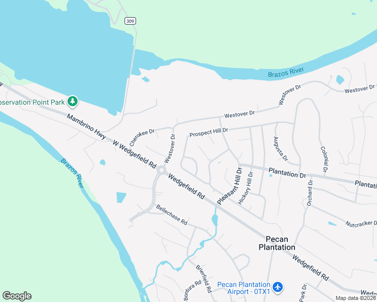 map of restaurants, bars, coffee shops, grocery stores, and more near 6203 Prospect Hill Drive in Granbury