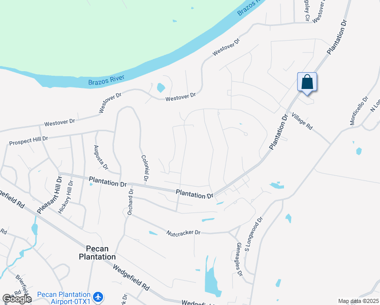 map of restaurants, bars, coffee shops, grocery stores, and more near 6413 South Pinehurst Drive in Granbury