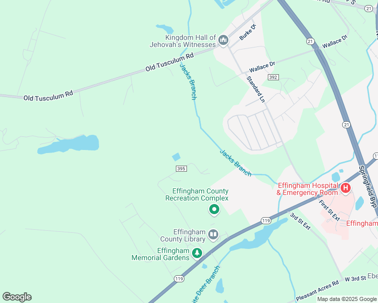 map of restaurants, bars, coffee shops, grocery stores, and more near 427 Cypress Point Road in Springfield