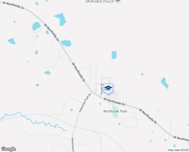map of restaurants, bars, coffee shops, grocery stores, and more near 132 Larado Drive in Clinton