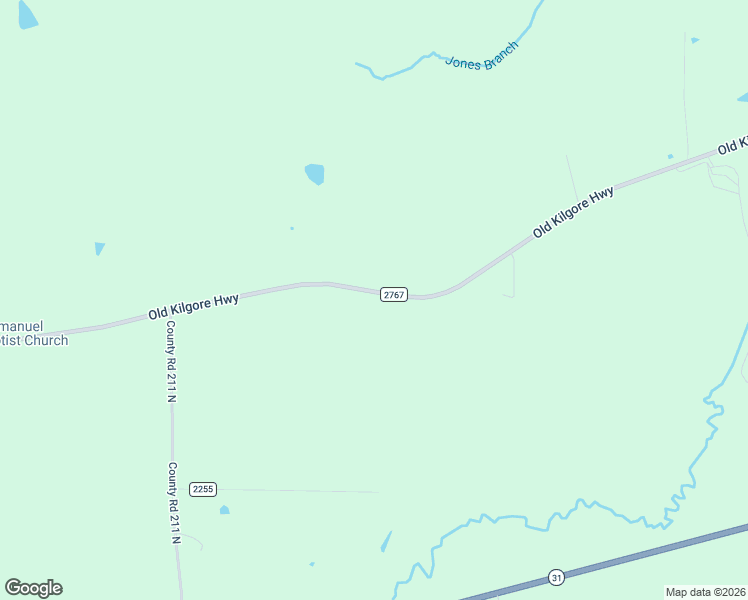 map of restaurants, bars, coffee shops, grocery stores, and more near 12324 Farm to Market Road 2767 in Tyler