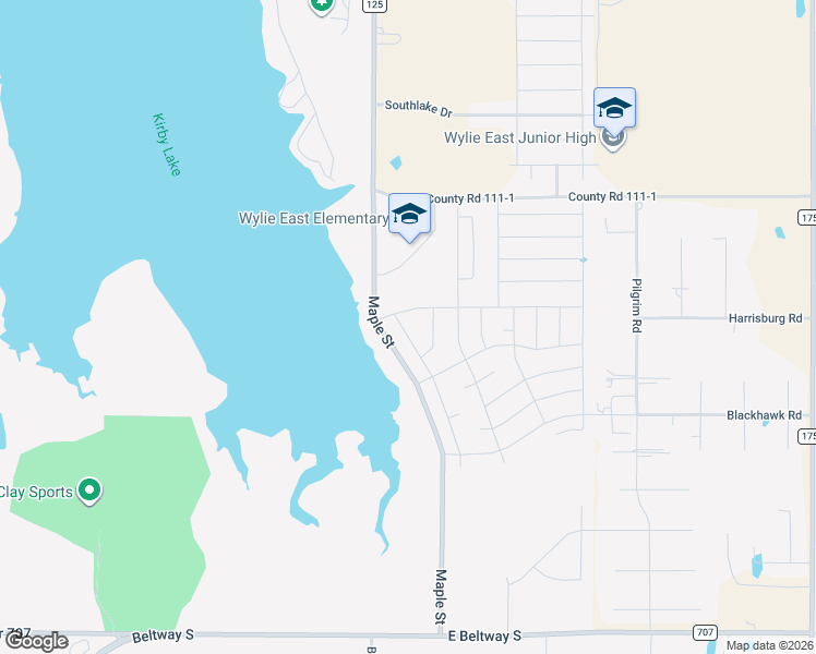 map of restaurants, bars, coffee shops, grocery stores, and more near 7421 Lake Ridge Parkway in Abilene