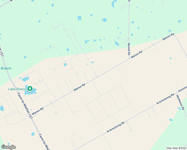 map of restaurants, bars, coffee shops, grocery stores, and more near 427 Marion Road in Venus