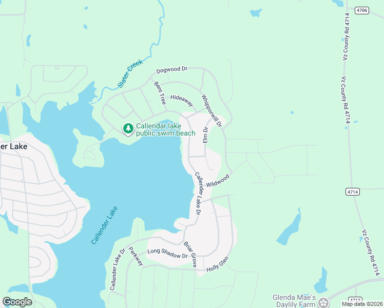 map of restaurants, bars, coffee shops, grocery stores, and more near 679 Callender Lake Drive in Murchison