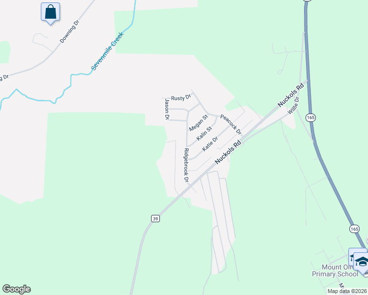 map of restaurants, bars, coffee shops, grocery stores, and more near 24 Alexander Loop in Phenix City