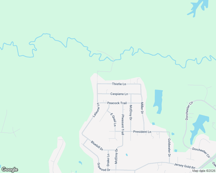 map of restaurants, bars, coffee shops, grocery stores, and more near 6443 Thistle Lane in Keithville