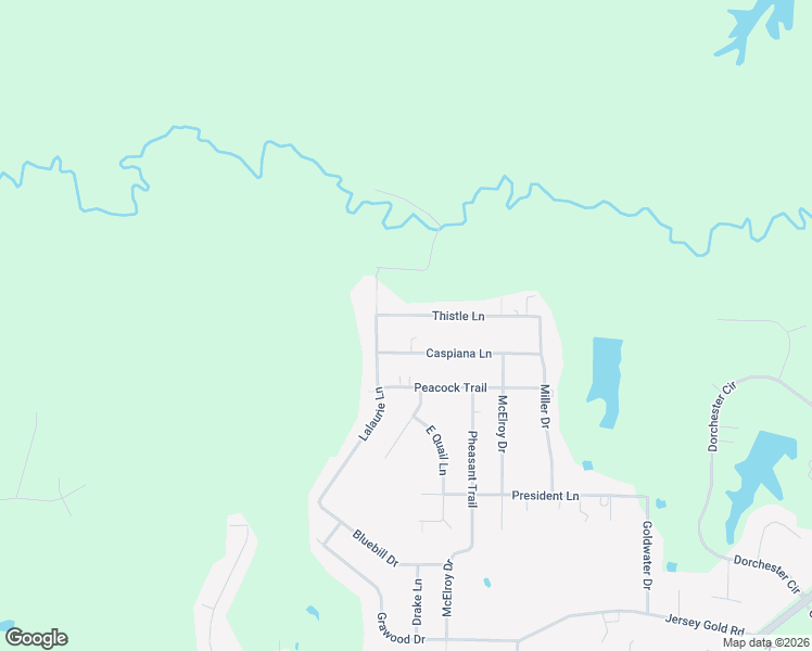map of restaurants, bars, coffee shops, grocery stores, and more near 6443 Thistle Ln in Keithville
