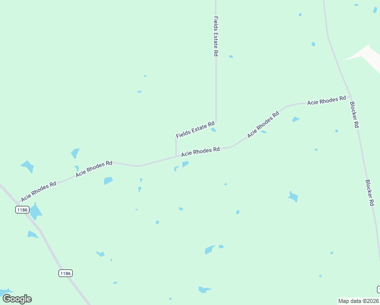 map of restaurants, bars, coffee shops, grocery stores, and more near 1101 Acie Rhodes Road in Marshall